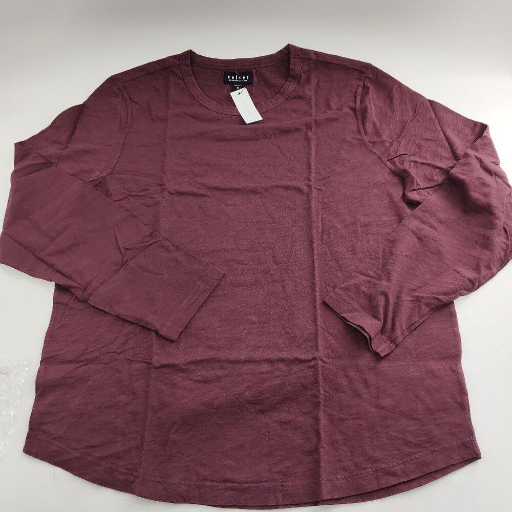 Velvet by Graham & Spencer Men's Kai long Sleeve T-Shirt Size XXL      P#350@CMK